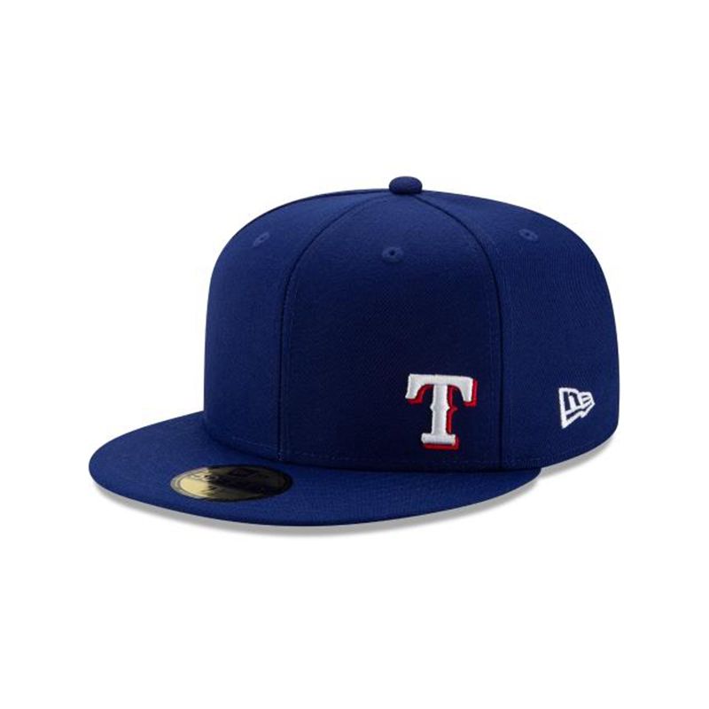 MLB Texas Rangers Flawless 59Fifty Fitted (ZKP6407) - Blue New Era Caps